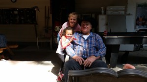 Ron and Joan with Granddaughter