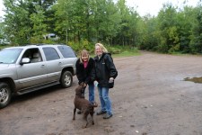 Audrey, Lynda and Emma
