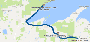 map 10, Florence WI to Tofte MN