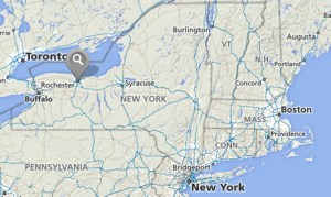 Rochester, NY in Relation to New York State